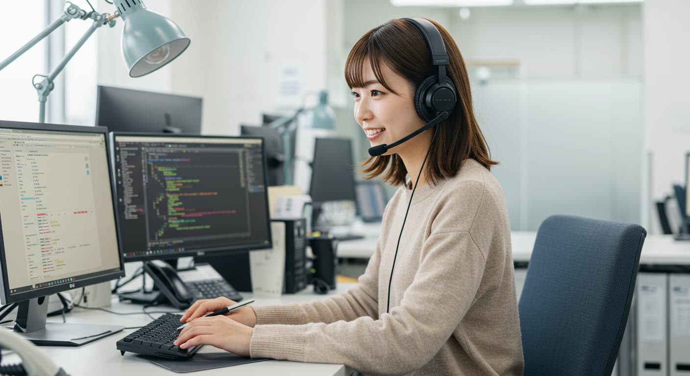 無制限の電話サポートで安心